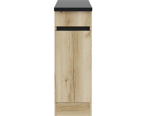 Wastafelonderkast met houtlook en lade