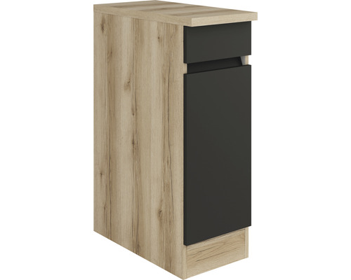 OPTIFIT Onderkast met schuiflade en draaideur Noah420 antraciet 30x60x88 cm