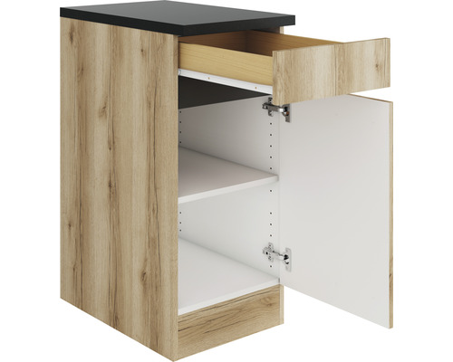 Onderkast met lade en deur voor keukens