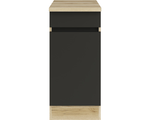 Wastafelonderkast met lade en deur