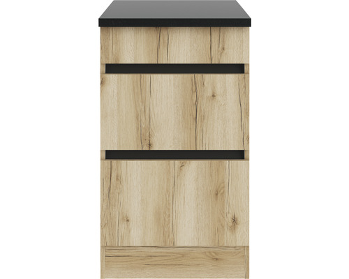 Onderkast met twee laden in houten design