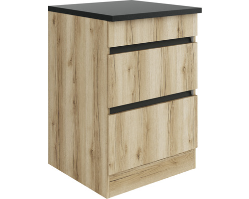 Onderkast met twee laden en blad