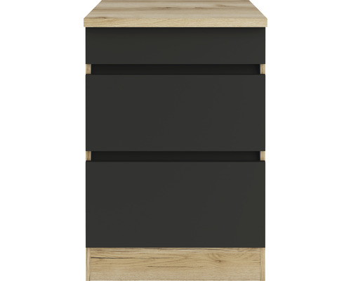 Nachtkastje met drie lades