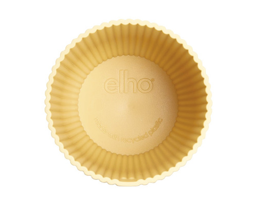 Elho bloempot van gerecycled plastic, bovenaanzicht