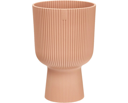 Bloempot met geribbeld oppervlak