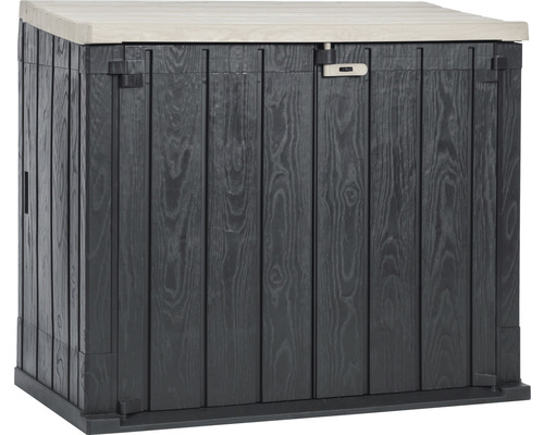 Containerberging kunststof antraciet 129,5x74,5x111 cm Containerberging kunststof antraciet 129,5x74,5x111 cm