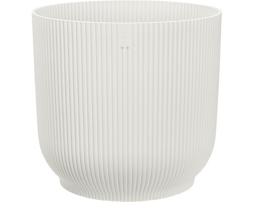 Ronde, geribbelde plantenpot