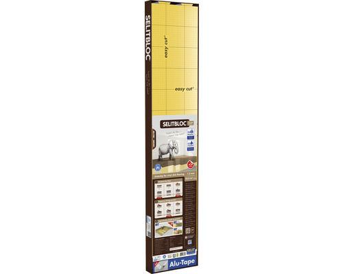 PVC Ondervloer Selit-Bloc vouwplaat 10,2 m², dikte 1,5 mm Selitbloc ondervloer voor vinyl klikbekleding, 1,5 mm