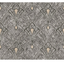 Behang met grafisch art-decopatroon