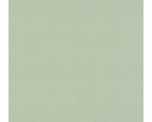 A.S. CRÉATION Vliesbehang 37178-8 Antigua effen groen Effen behang met textielstructuur