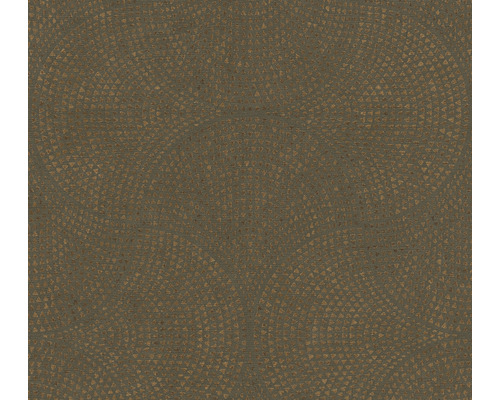 A.S. CRÉATION Vliesbehang 38027-3 Cuba geometrisch bruin Behang met driehoekig patroon