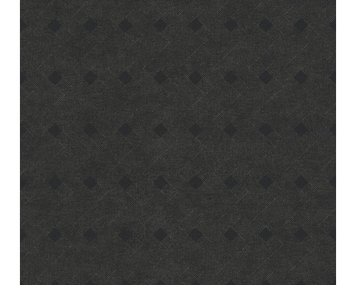 A.S. CRÉATION Vliesbehang 38029-1 Cuba geometrisch zwart Behang met geometrisch ruitpatroon
