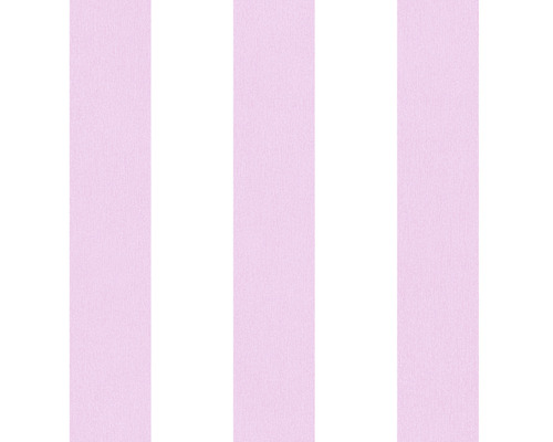 A.S. CRÉATION Vliesbehang 38148-1 Little Love strepen lichtroze Behang met gestreept patroon