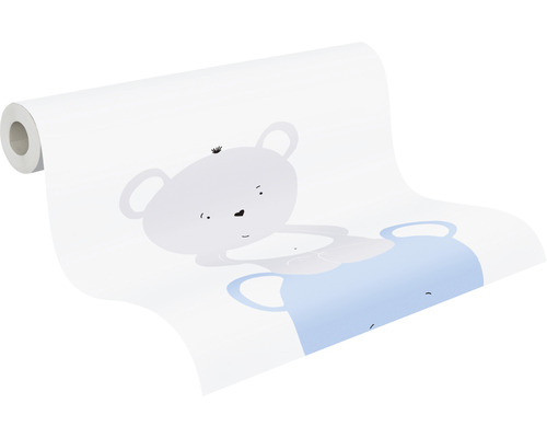 Rol behang met berenmotief voor kinderkamer