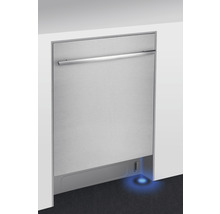 Roestvrijstalen vaatwasser met handgreep