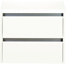 SANOX Wastafelonderkast Dante 53x60 cm wit hoogglans