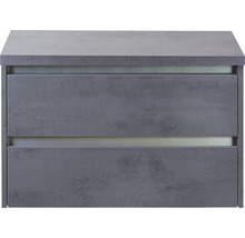 SANOX Wastafelonderkast Dante 53x80 cm beton antraciet