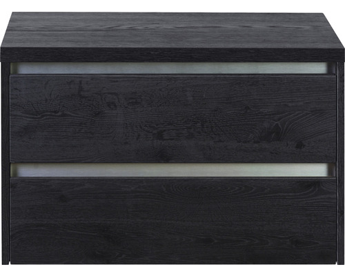 SANOX Wastafelonderkast Dante 53x80 cm black oak