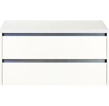 SANOX Wastafelonderkast Dante 53x100 cm wit hoogglans