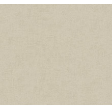 Beige behang met textielstructuur
