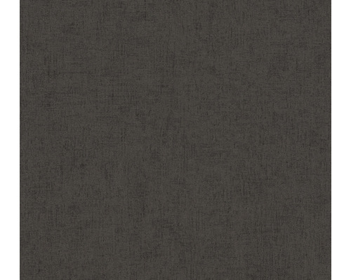 A.S. CRÉATION Vliesbehang 38197-5 Titanium 3 effen bruin Close-up van een donker textielmateriaal