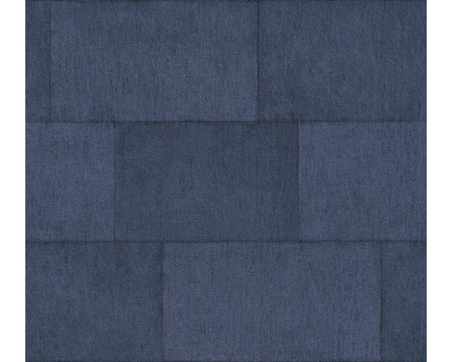 A.S. CRÉATION Vliesbehang 38201-5 Titanium 3 tegeloptiek blauw Naadloos behang met steenmotief
