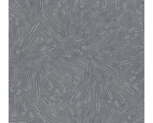 A.S. CRÉATION Vliesbehang 38203-1 Titanium 3 golven grijs Behang met abstract patroon