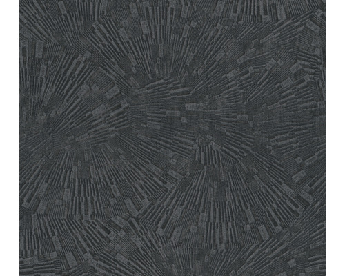 A.S. CRÉATION Vliesbehang 38203-5 Titanium 3 natuur zwart Behang met geometrisch patroon