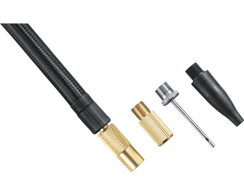 Fietspomp accessoires met verschillende ventieladapters