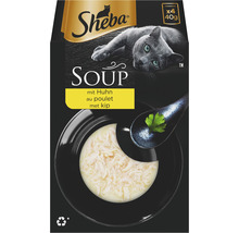 Sheba kattensoep met kip, 4-pack