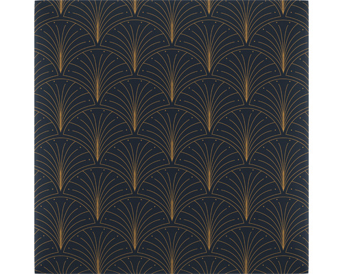 Decoratieve wandtegel met waaiermotief