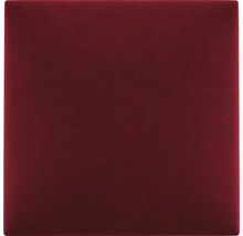 MOLLIS Wandkussen Matt Velvet donkerrood 30x30 cm