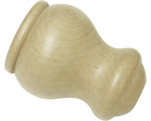 GARDINIA Lugano Eindknop gordijnroede classic naturel 28 mm