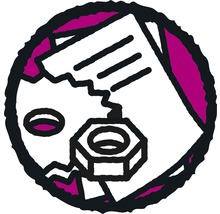 Symbool voor naleving van de documentatieplicht