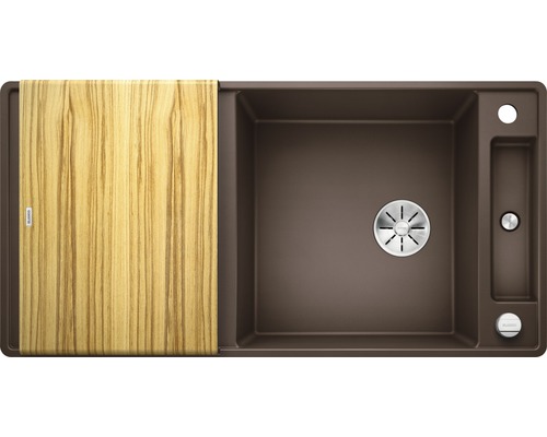 Spoelbak met afdruiprek en snijplank