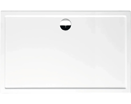 Rechthoekige douchebak met afvoer