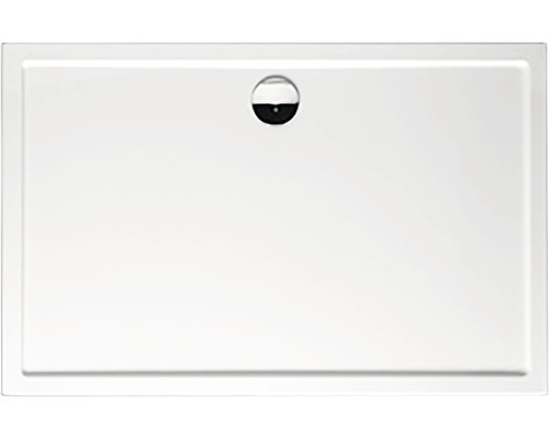 Rechthoekige douchebak met afvoer