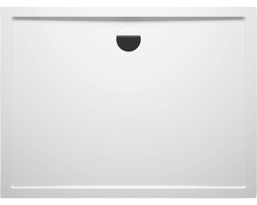 Rechthoekige douchebak met afvoer