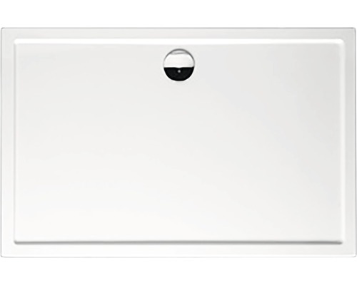 Rechthoekige douchebak met afvoer