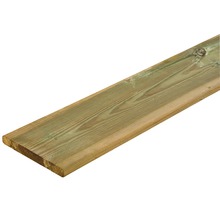 Plank geschaafd PEFC groen geïmpregneerd 1,8 x 14 x 360 cm-thumb-1
