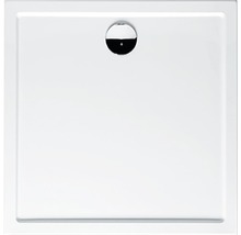 Vierkante douchebak met afvoergarnituur