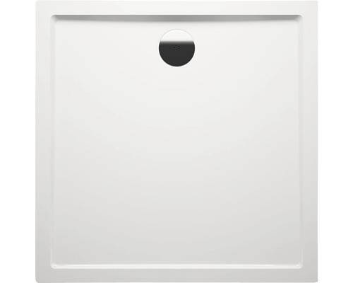 Vierkante douchebak met afvoer