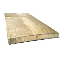 Plank geschaafd PEFC groen geïmpregneerd 1,8 x 14 x 360 cm-thumb-0