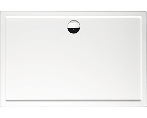 Rechthoekige douchebak met afvoer