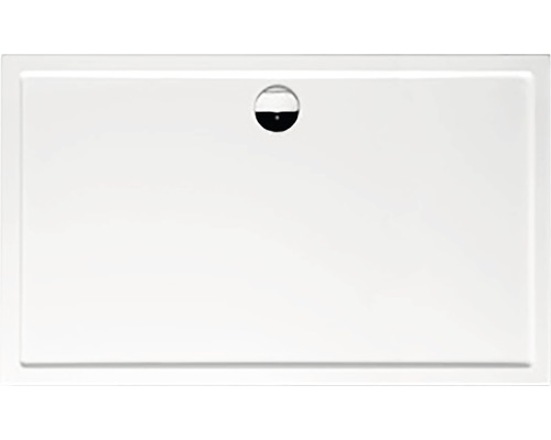 Rechthoekige douchebak met afvoer