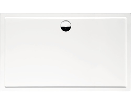 Rechthoekige douchebak met afvoer