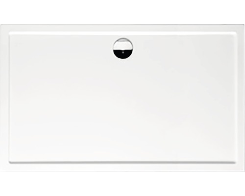 Rechthoekige douchebak met afvoer