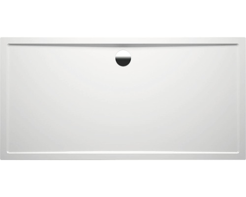 Rechthoekige douchebak met afvoer