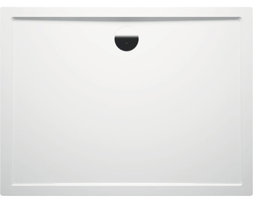 Rechthoekige douchebak met afvoer