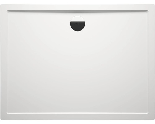 Rechthoekige douchebak met afvoer